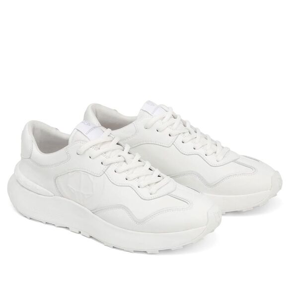 Naked Wolfe Drought Triple White Sneaker Shoe Leather Men’s Size 11 - Picture 1 of 6